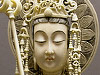 Ivory Restoration and Conservation Services in Seattle. Okimono Of Kennon statue restoration.