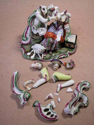 Ludwigsburg porcelain Composition Circa: 1756