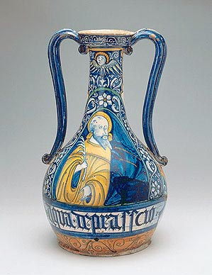 Vase with Holy Martyr